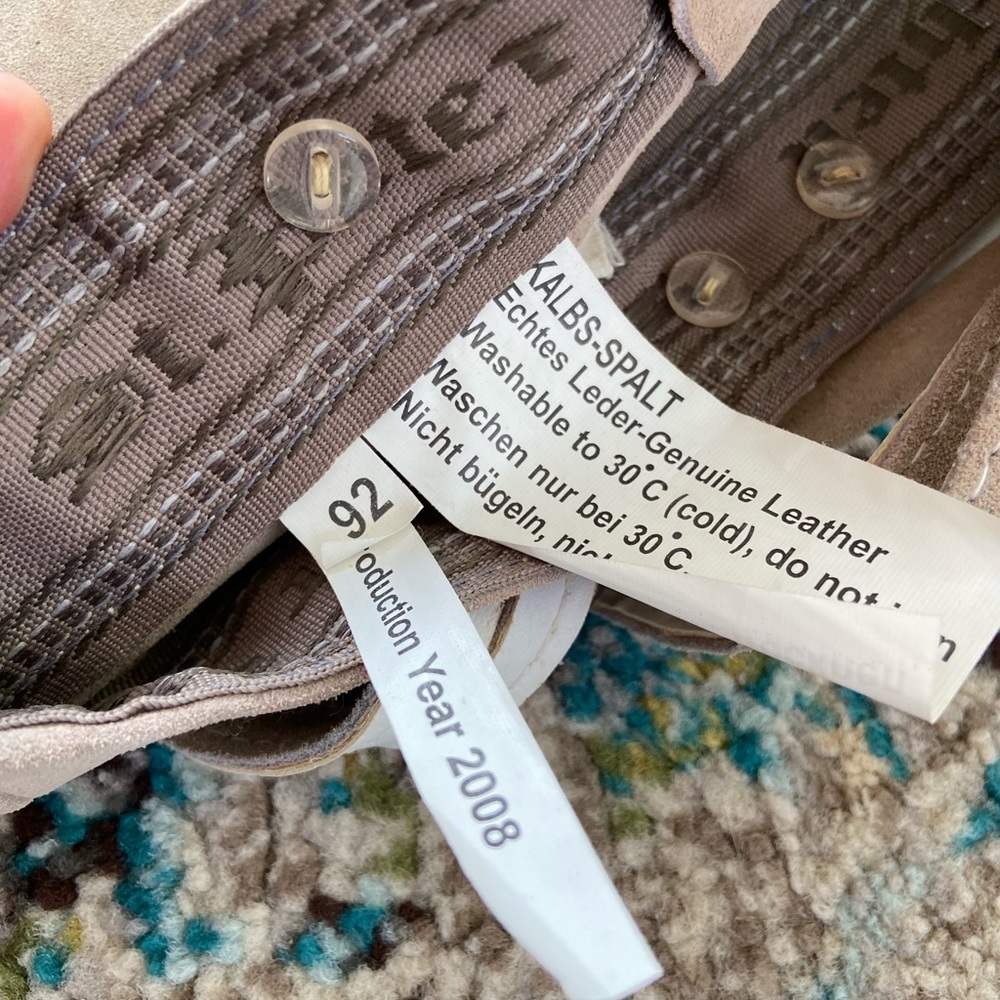 Octoberfest | NWT Leather Overalls | 3T - Picture 4 of 5